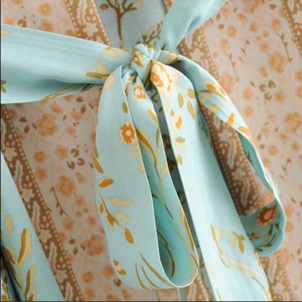 •NOW IN• Gypsy Lime + Thyme Bohemian Wrap Kimono - Picture 13 of 16